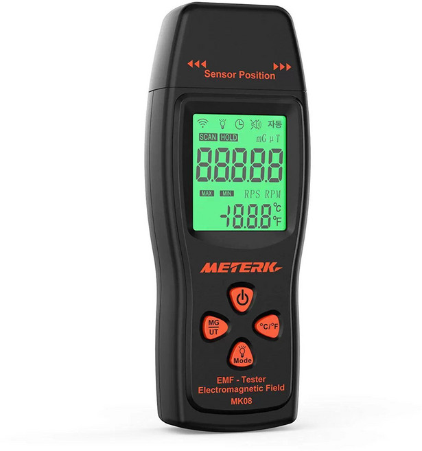 전자파 측정기 meterk emf 검출기자기장, 1개