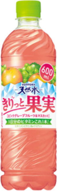 산토리 키릿토 자몽&청포도 주스 24EA, 3박스, 600ml