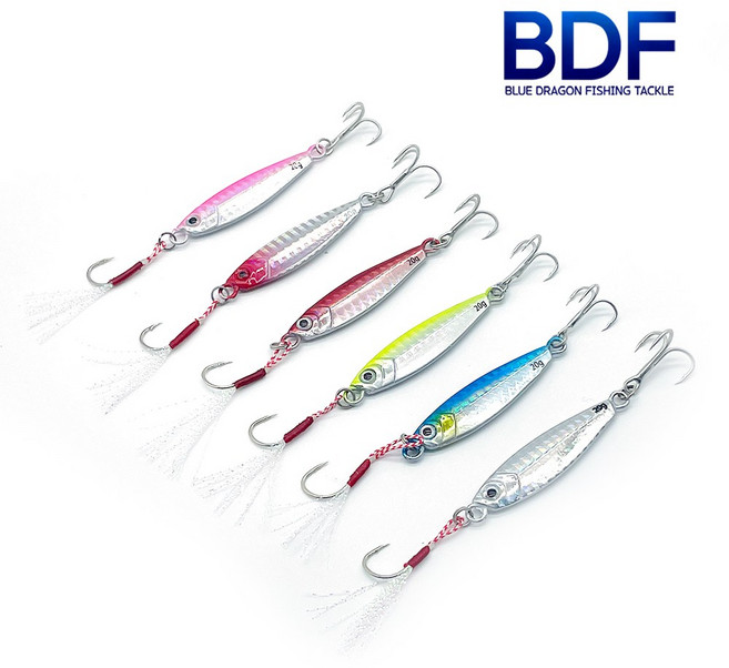 청룡조구 반짝이 메탈지그 10g 20g 30g 싱킹 낚시, 03.고추장-10g