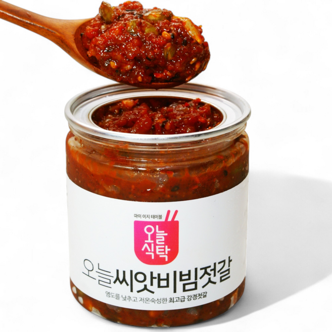 강경 오늘식탁 씨앗비빔젓갈, 400g, 1개