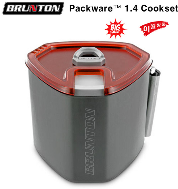 브런튼 팩웨어 솔로 1인용 코펠 캠핑 등산 낚시 리퍼브, 1개