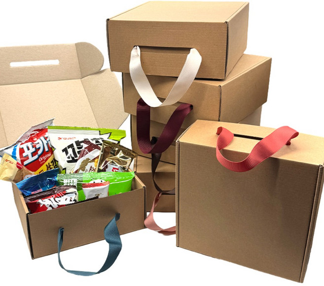 나나박스 손잡이 프리미엄 과자선물세트, 6개, 1세트