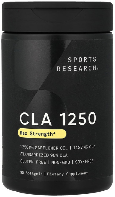 스포츠리서치 CLA 1250 최대 효능 1250mg 소프트젤 90정, 1개