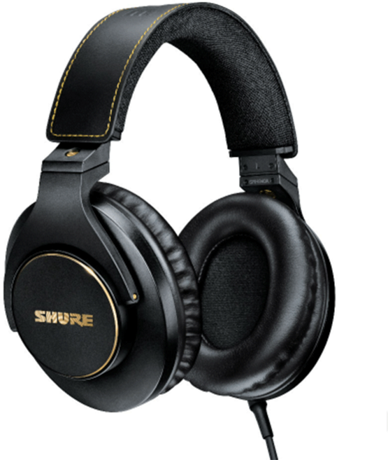 슈어 프로페셔널 스튜디오 헤드폰, 블랙, SRH840A