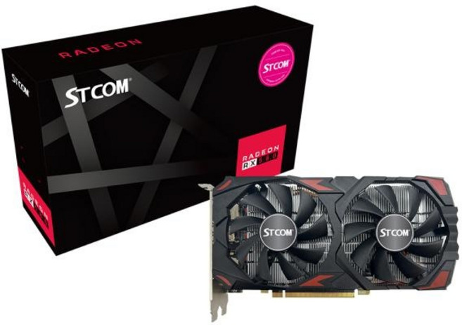(STCOM) STCOM 라데온 RX 580 2048SP Gaming D5 8GB