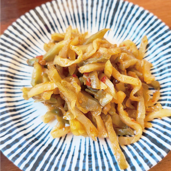 또밥찬 반찬단지 짜사이무침 1kg 중국식반찬, 800g, 1개