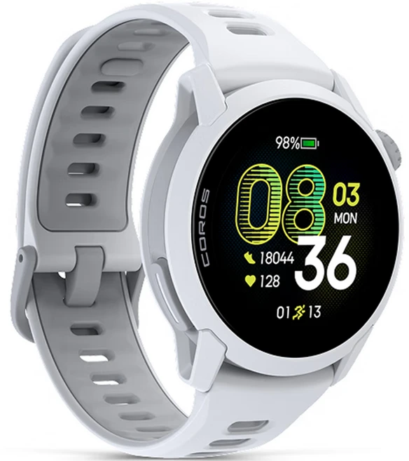 코로스 페이스4 스포츠 스마트 워치 실리콘 스트랩 포함, GPS + 블루투스, 43.4mm, 화이트 - 쿠팡