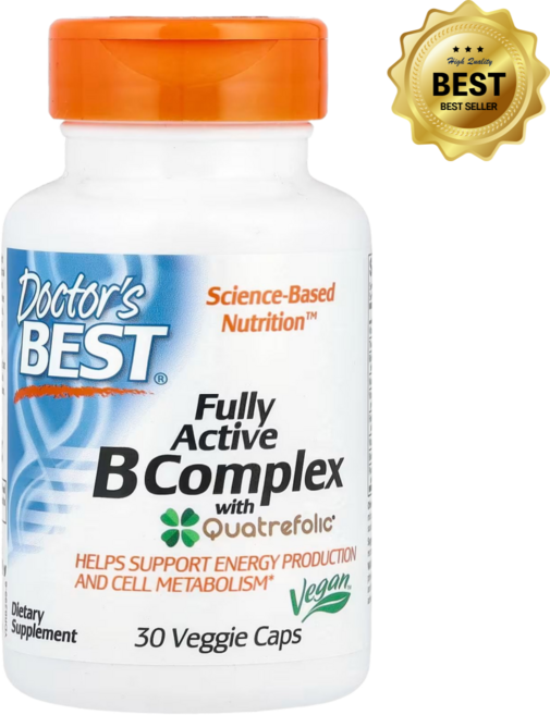 닥터스베스트 활성 비타민 B 복합체 4세대 엽산 함유 30베지캡슐, 30정, 1개