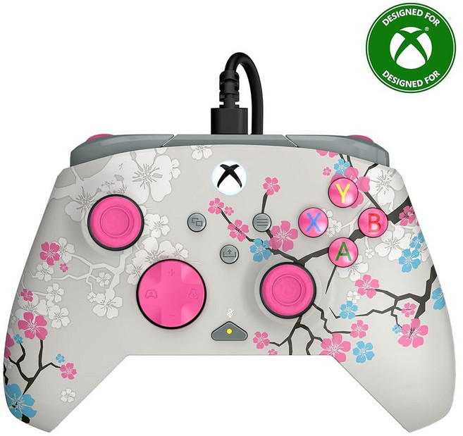 터틀비치 Turtle Beach Rematch Advanced Wired Gaming 컨트롤러 Licensed for Xbox Series X|, Cherry Blossom