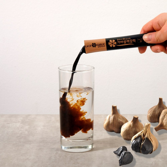 남해 마늘연구소 고함량 97% SAC 향상된 흑마늘 즙 가바 블랙갈릭, 50스틱, 15ml