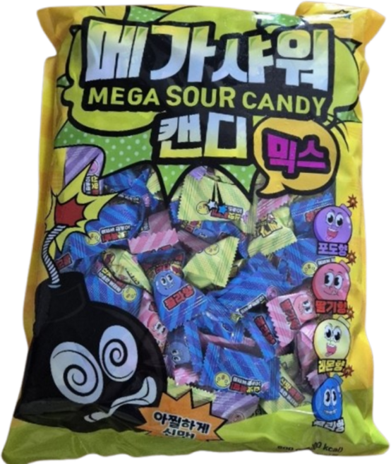 메가샤워 캔디 믹스, 800g, 1개