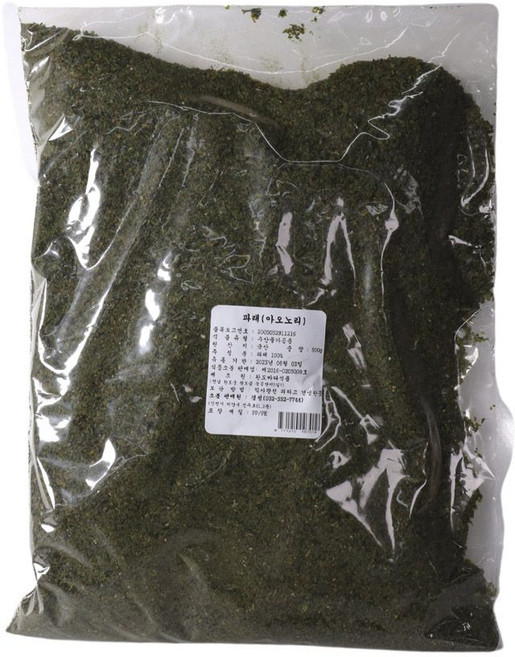 아오노리 거친 파래 500g 경성, 1개, 1g