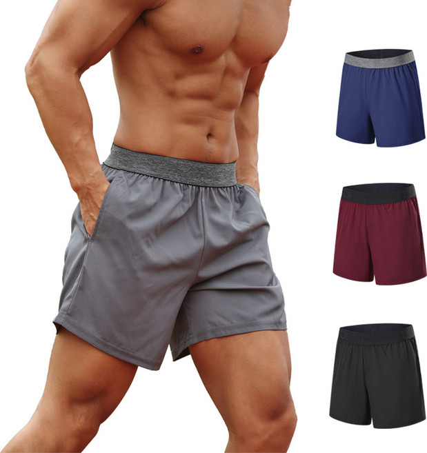 [2개1세트] SABU 헬스반바지 스쿼트팬츠 4부 운동 트레이닝 반바지