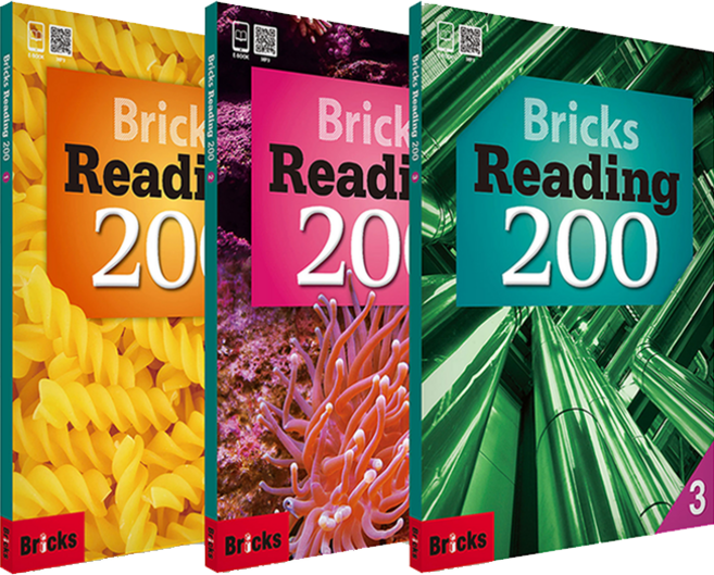 [브릭스 리딩] New Bricks Reading 200 - 1 2 3 세트