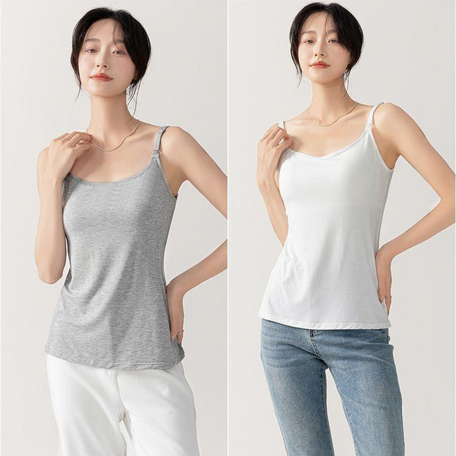 超值 哺乳背心吊帶莫代爾孕婦內衣免穿文胸產後懷孕期專用打底夏季薄款 副廠商品