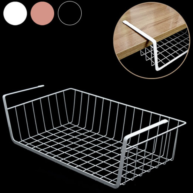 언더선반 소(블랙)33x25x14, 본상품