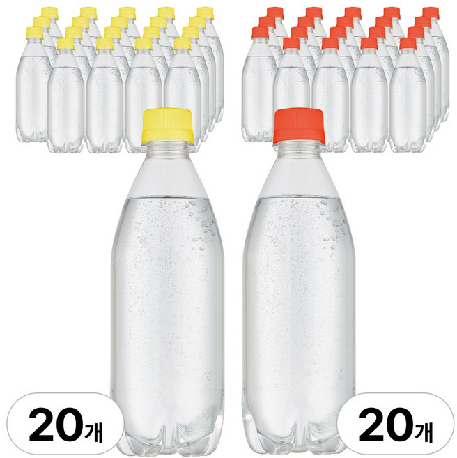 라인바싸 탄산수 PET 레몬+자몽, 500ml, 40개