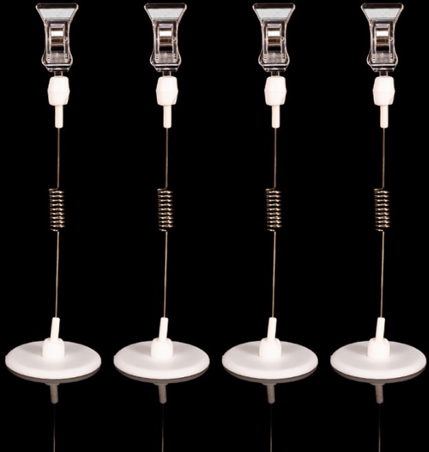 스프링 스탠드 POP 메모집게(5P), 5개