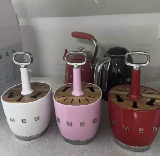 스메그 주방 수저통, 1개, 핑크