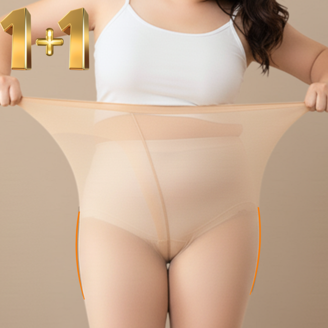 통품스토어 65-110KG 코어 스판 빅사이즈스타킹 신축성 끝판왕 플러스사이즈 살색스타킹 짱짱한 여성 스타킹