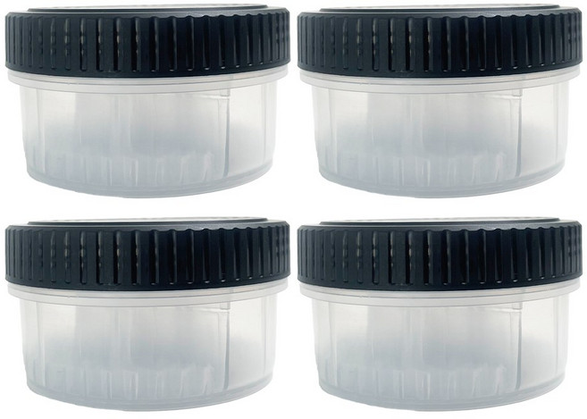 필립스 면도기 호환 세정 세척 카트리지 리필 빈통, 1개, 4개입