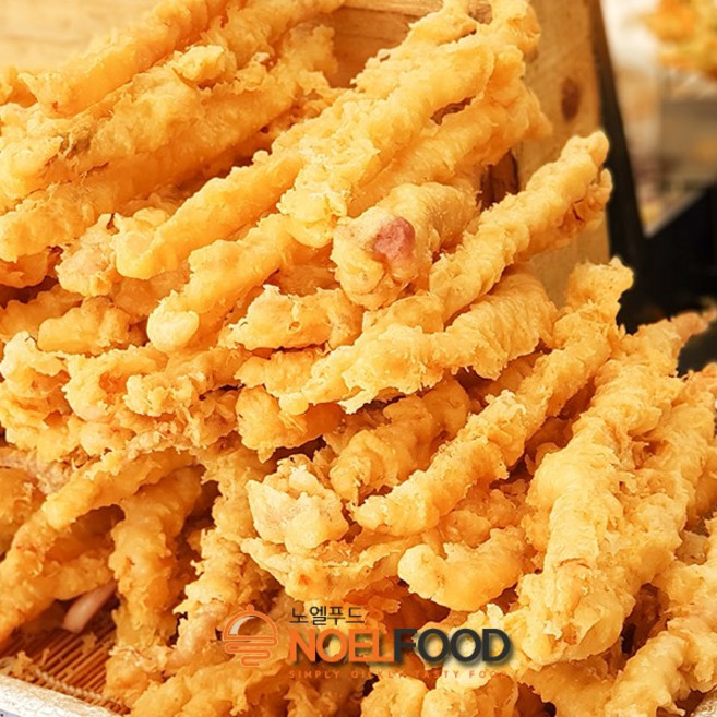 노엘푸드 오징어 오징어채 튀김용오징어 오징어다리 오징어입 등 오징어 모음, 1개, 북양산 튀김용 오징어 1kg
