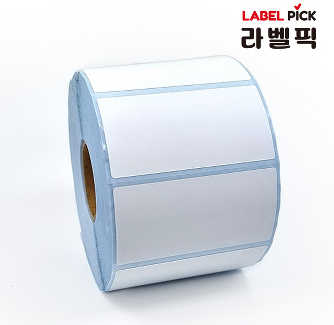 유포지 80X40 1롤 1400장 40지관 바코드프린터용 라벨지, 1개, 1400칸