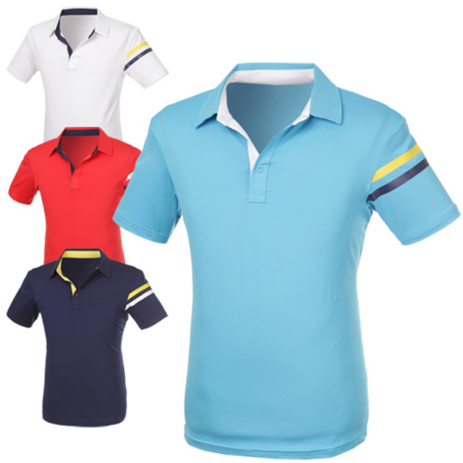 마스터베어 어반 TH1 투어핏 아라크라 남성 골프 반팔티 MB037