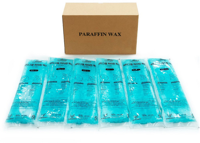 비타그램 파라핀 왁스 리필 민트 맨솔, 6개