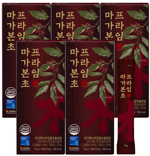 국내산 마가목진액 마가목 즙 마가 본초 프리미엄, 70개, 15g