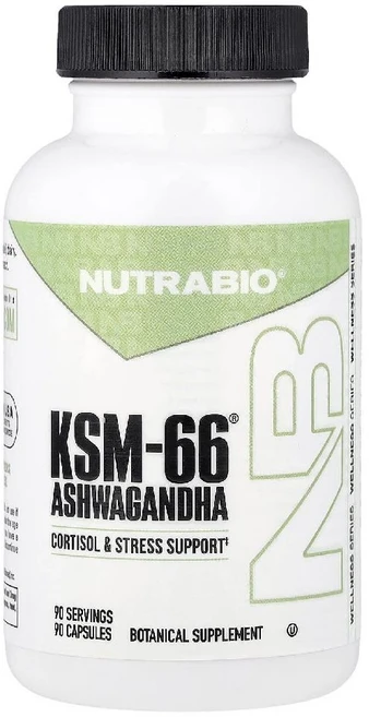 뉴트라바이오랩스 아슈와간다 600mg KSM66 Ashwagandha 베지캡슐 90정, 1개 - 쿠팡
