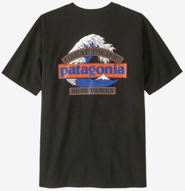 [백화점출고] 파타고니아 [26년S/S]멘즈 그레이트 웨이브즈 리스판서빌리-티 37873R5_JS 데일리 조깅 반팔 오가닉 반팔티