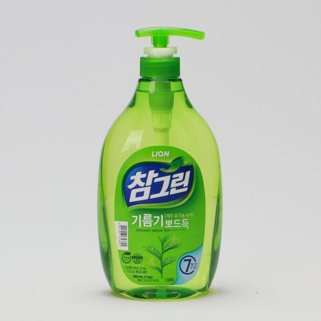 주방용품 참그린 녹차 기름기 뽀드득 1KG 주방세제, 1개