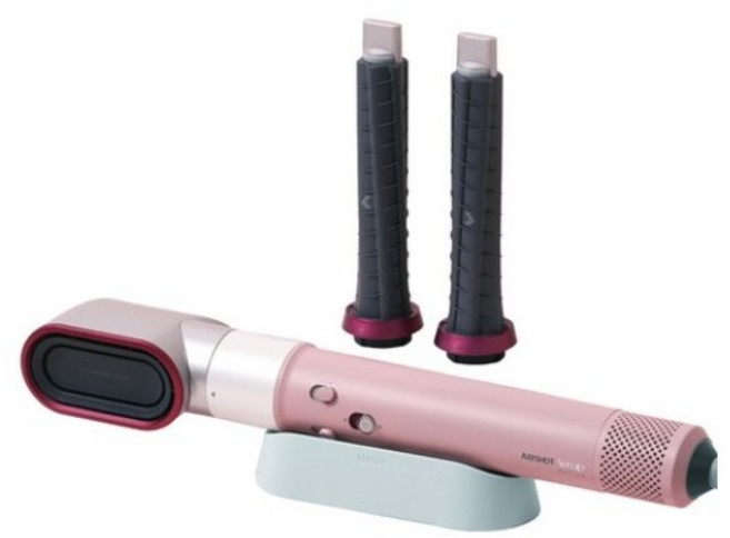 유닉스 에어샷 랩모션 라이트 헤어 스타일러 UN-W3980 1300W, 딥핑크