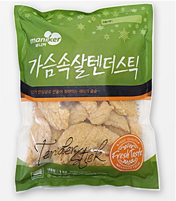 [마니커에프앤지] 케이준치킨텐더 1kg, 1개