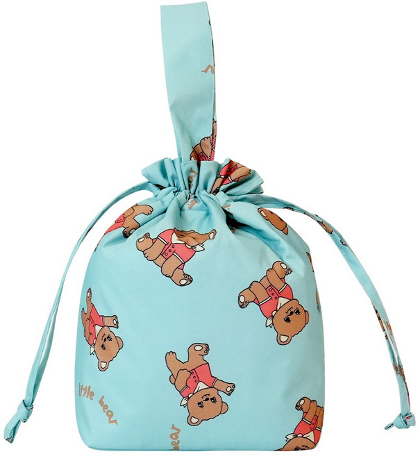 아이주 쿨러파우치 이유식가방 보냉가방 보냉파우치 미니보냉백 샐러드가방 런치백, 리틀베어 쿨러파우치