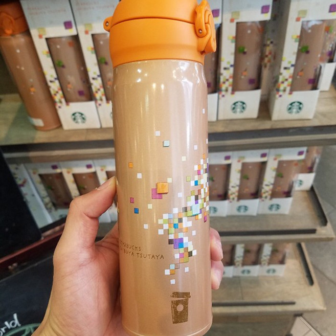 스타벅스 일본 시부야 츠타야점 오리지널 스텐레스 써모스 텀블러 500ml, 단품, 1개
