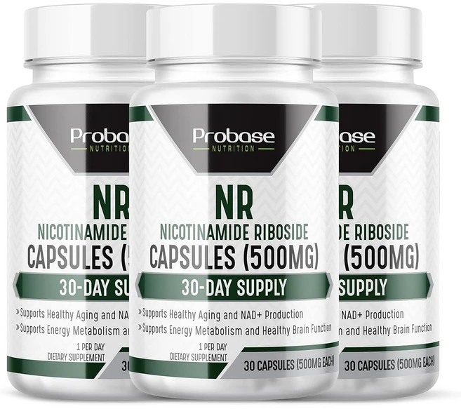 프로베이스 뉴트리션 프로베이스 NMN 얼터너티브 NR 500mg 90정 니코티나마이드 리보사이드 3개, 30정 - 쿠팡