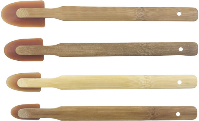 국산 실리콘 헤라 대나무 손잡이 4종세트, 1세트