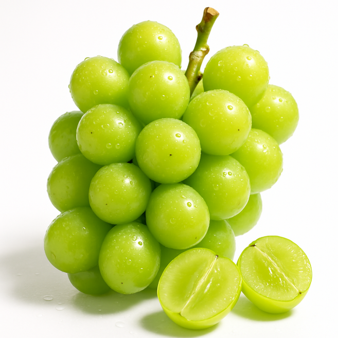 [산지직송] 달콤한 향 가득! 당도선별 고당도 프리미엄 샤인머스캣 2kg, 1박스, 2kg (2~3수)