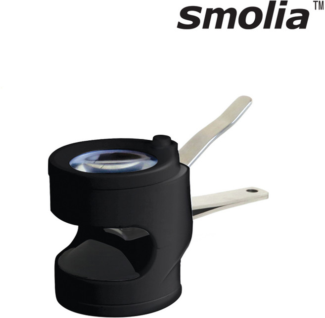 LED 확대경 고배율 노안 돋보기 독서용 루페, 옵션8. LED 손톱깎이, 블랙