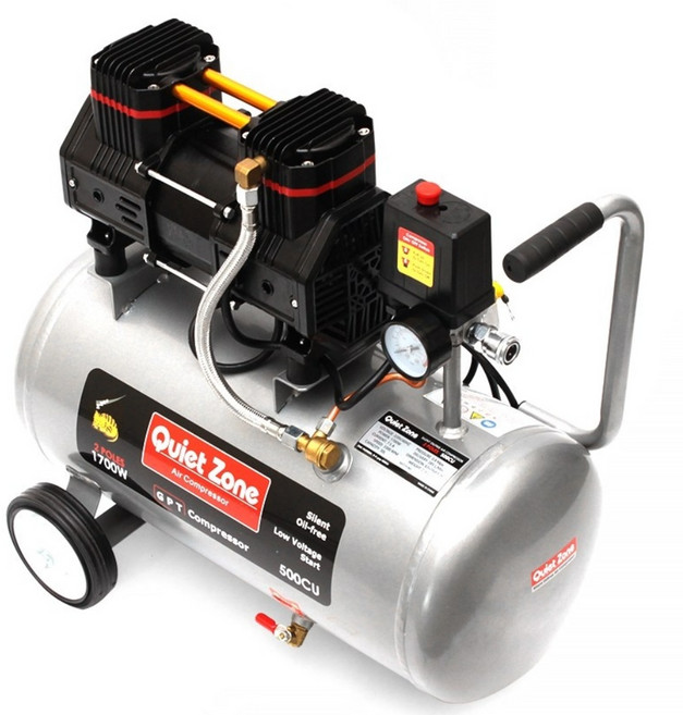콰이어트존 콤프레샤 고성능 4.5마력급 30리터 탱크 500CU, 1개