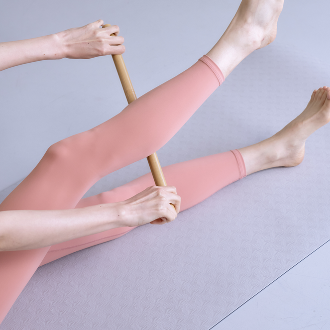 바디플로우 대나무 마사지 스틱 뱀부, B02, 1개