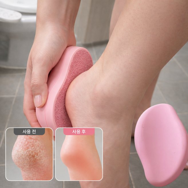 쥬커머스 발 뒤꿈치 각질 제거기, 60g, 1개, 1개입