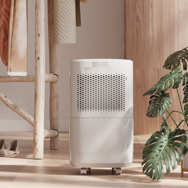 원룸제습기 뽀송 세탁실 대용량 욕실 투룸 원룸 화장실 스마트 제습기 소형 가정용 저소음, 화이트(10L)