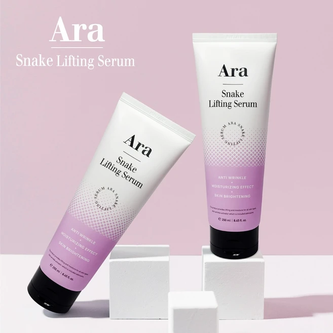 아라 스네이크 리프팅 세럼 250ml 1+1 10 + 사은품 주름개선 기능성 화장품 피부 보습 탄력 진정 영양 살무사독 아데노신 서양민들레 병풀 추출물 천연유래성분함유, 2개 - 쿠팡