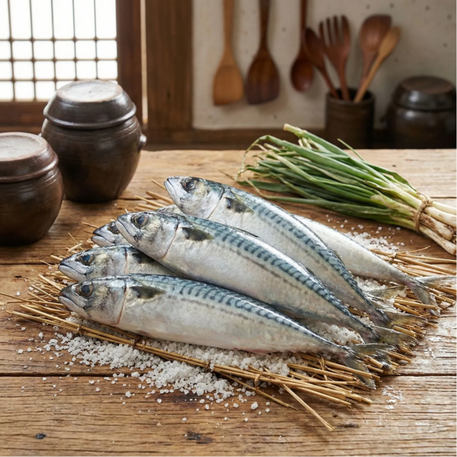 [다정한수산물] 안동 간고등어 간편 완전 손질 진공포장, 5개, (한마리) 180g