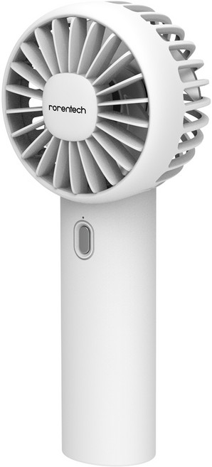 로랜텍 윈쿨 스몰 저소음 경량 미니 핸디 무선 휴대용 손선풍기, WHITE