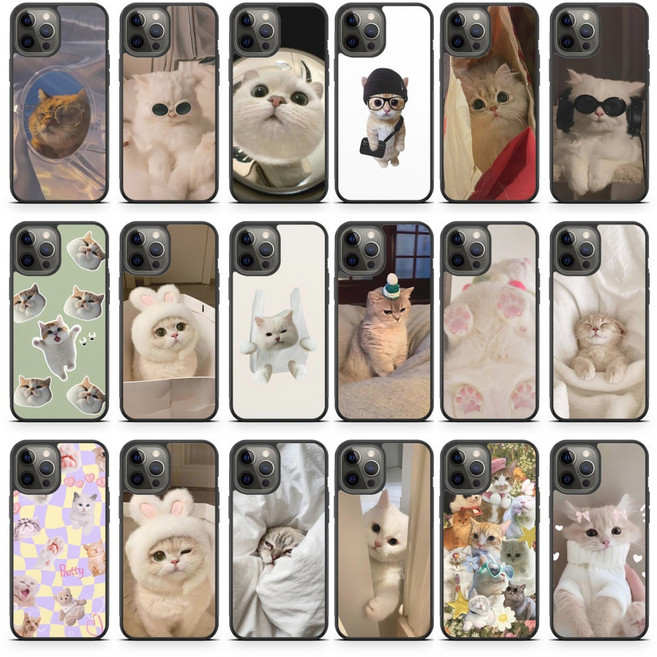 X커버5 고양이 케이스 귀여운반려묘 신비키즈폰3