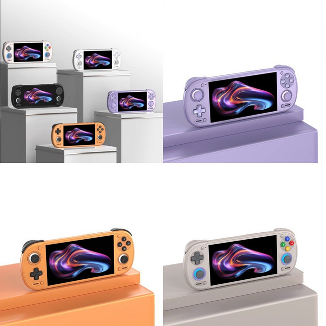 Retroid Pocket6 RP6 레트로 휴대용 게임기포켓6 안드로이드 5.5인치 6000mAh, 타입2(로커상하배치), 8G+128G, 실버, 1개